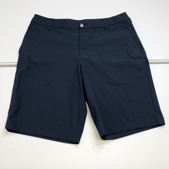 Lululemon Men’s ABC Shorts Everyday Classic Fit Navy Blue Size 34 LM7AWRS - Picture 1 of 6